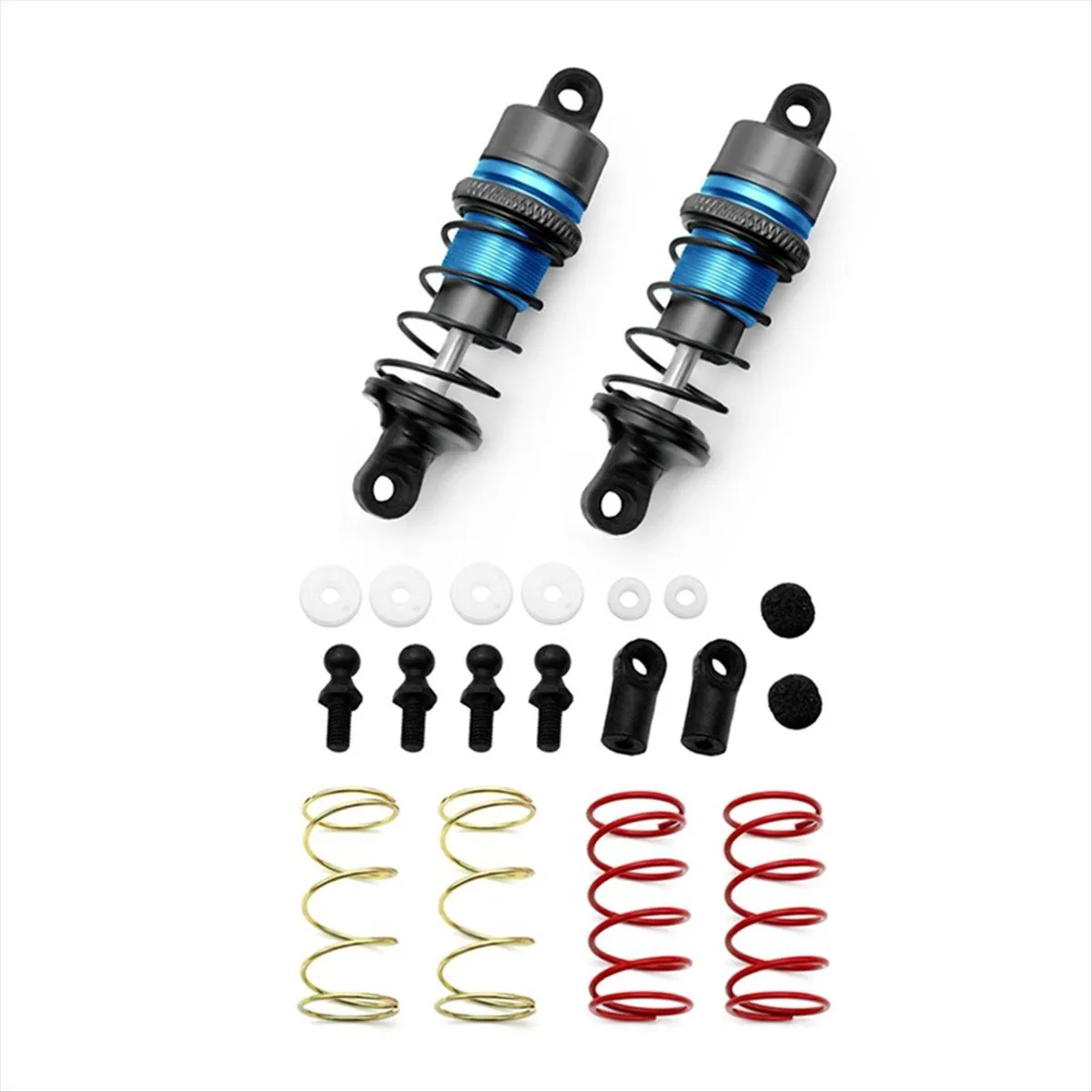 1/10 Metal Hydraulic Shock Absorbers Rc Remote Control Car Sky Blue
