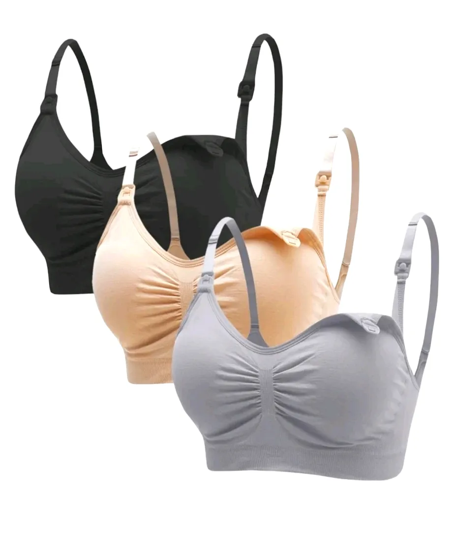 Maternity Nursing Bra Set of 3