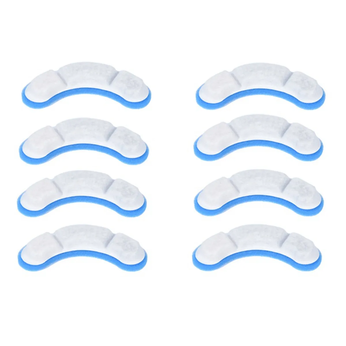 8-Piece Cat Water Fountain Filter Elements Activated Carbon Filter