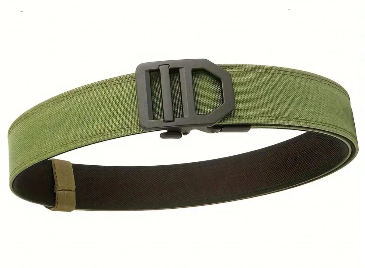 Quick-Release EDC Ratchet Belt - Army Green