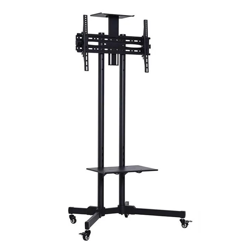Mobile Floor TV Trolley Stand With Wheels