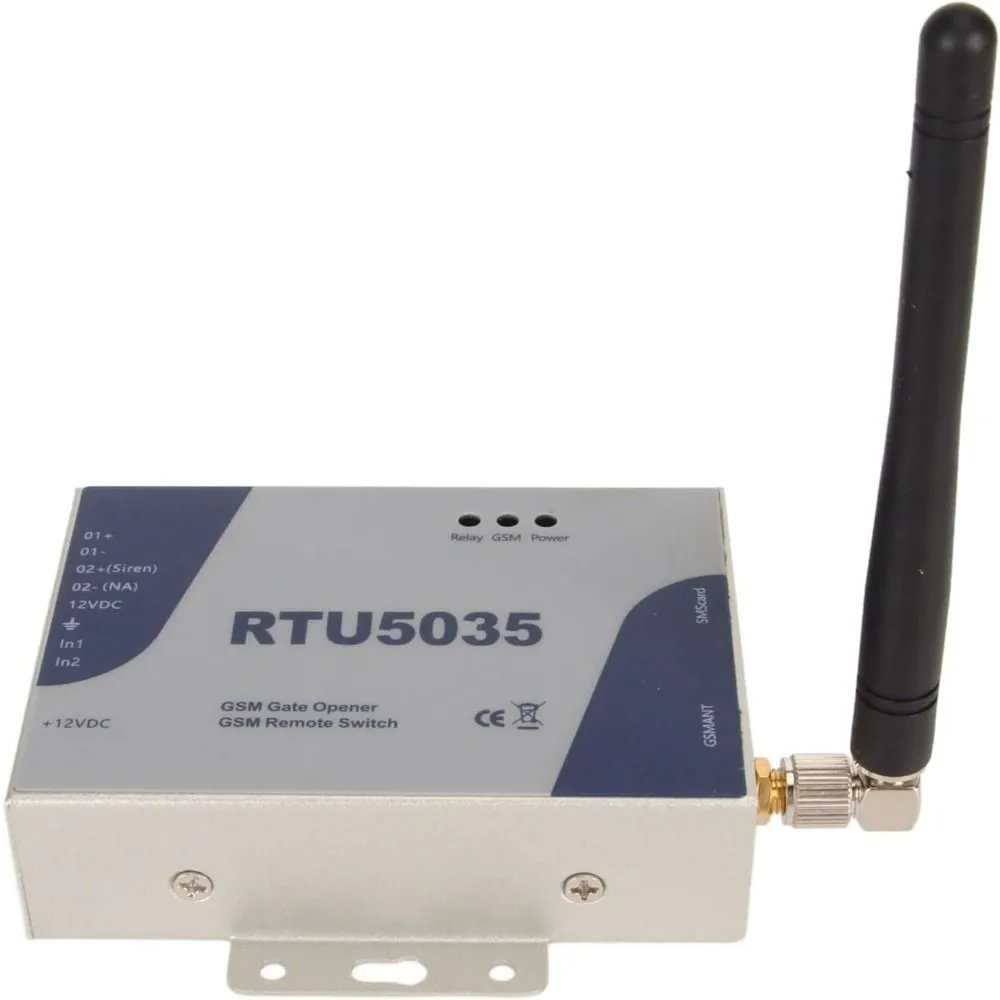 GSM Gate Opener RTU5035, Remote Switch, SMS Smart Alarm, Multi User Support