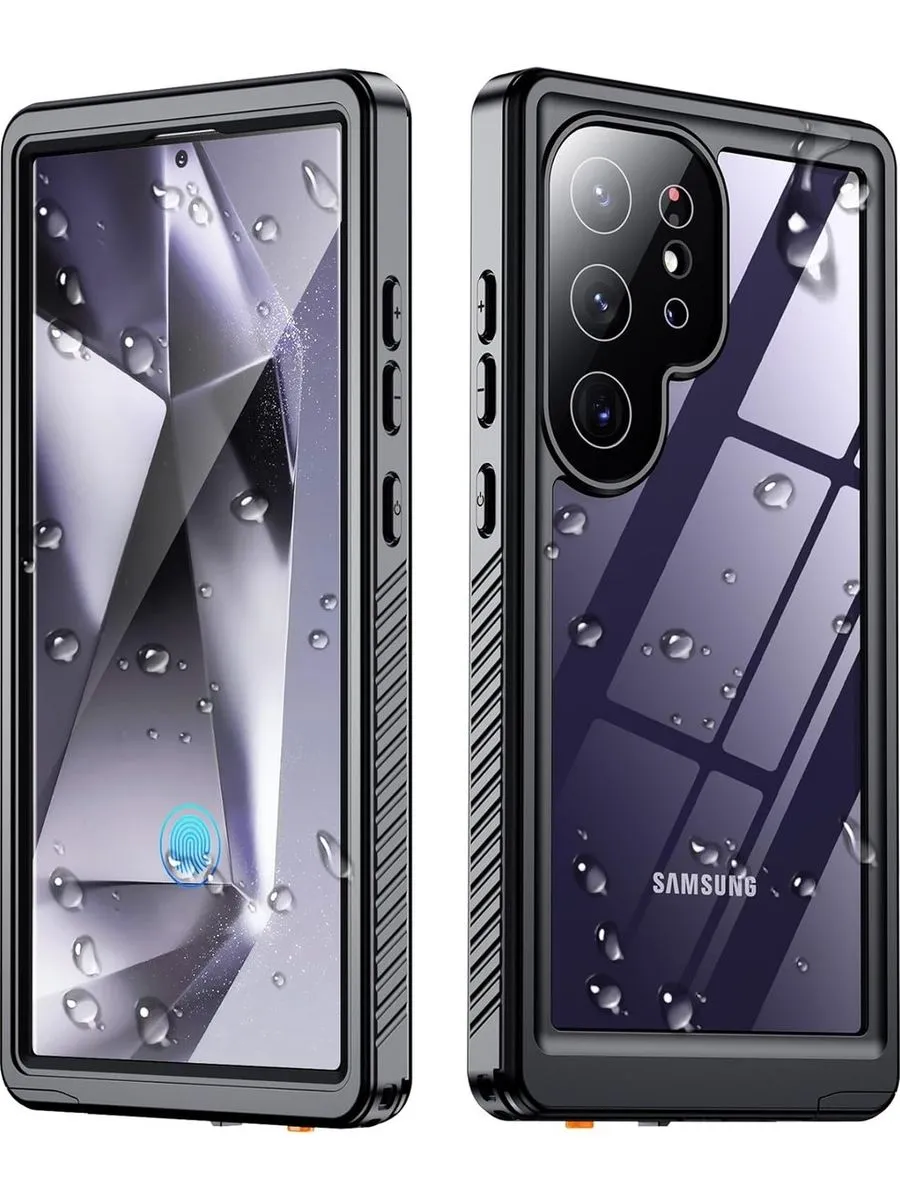 Shockproof Built-in Screen IP68 Compatible with Samsung Galaxy S24 Ultra