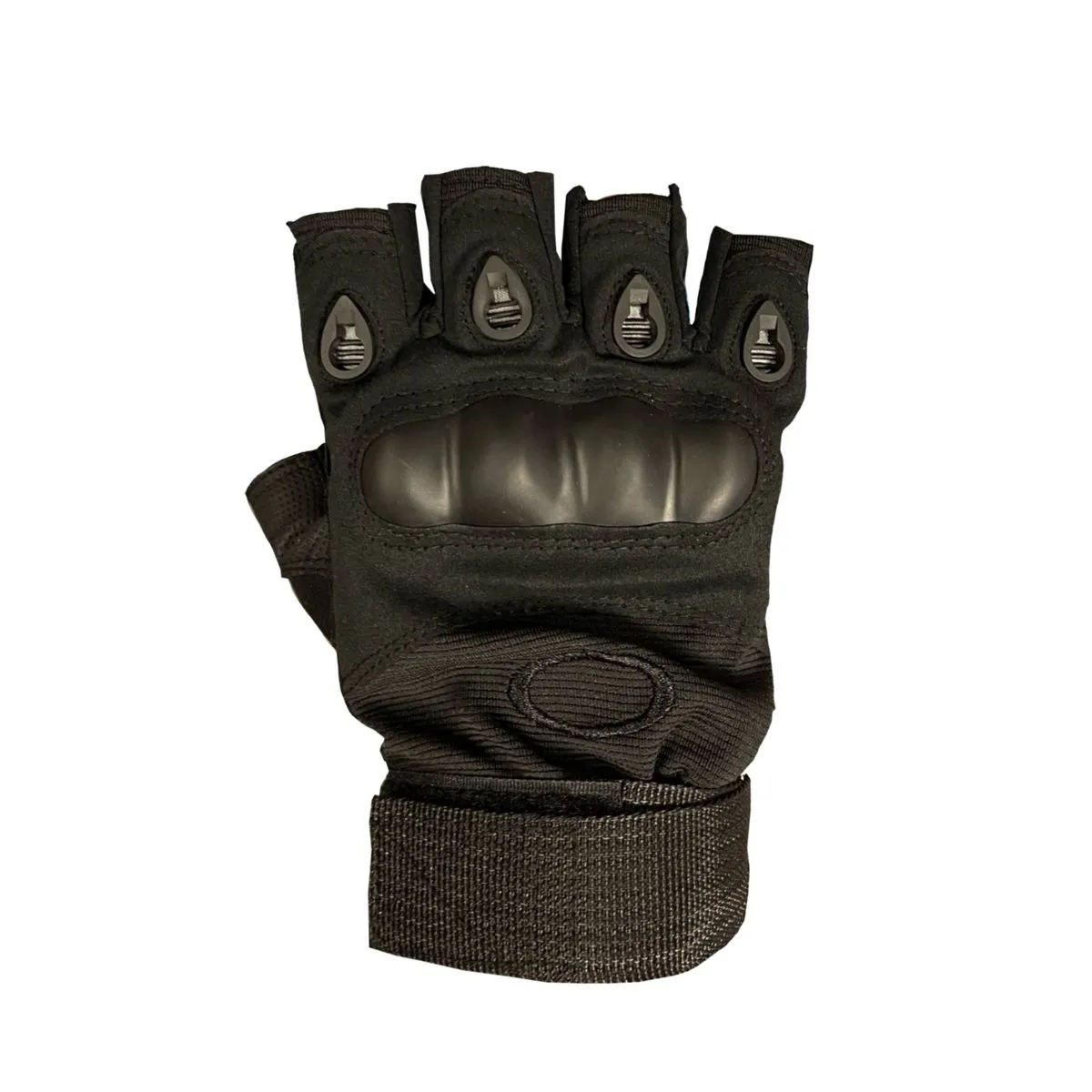 Tactical Gloves Fingerless - Black