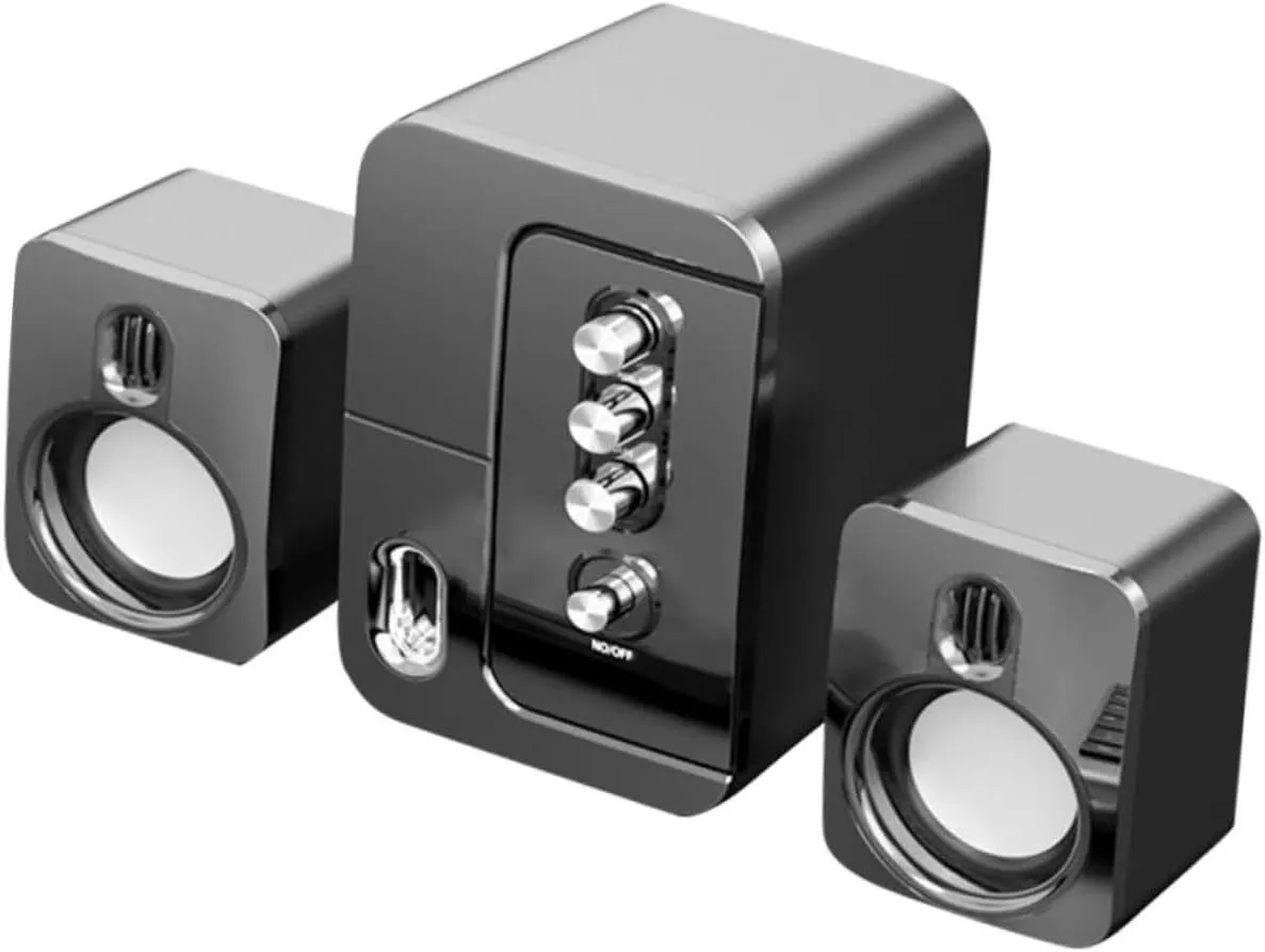USB Desktop Laptop Computer Speakers 3D Surround Sound Loudspeaker With Ba