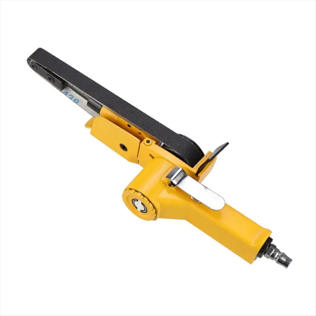 3/8Inch Pneumatic Belt Sander Air Belt Grinder Sanding Compatible with None