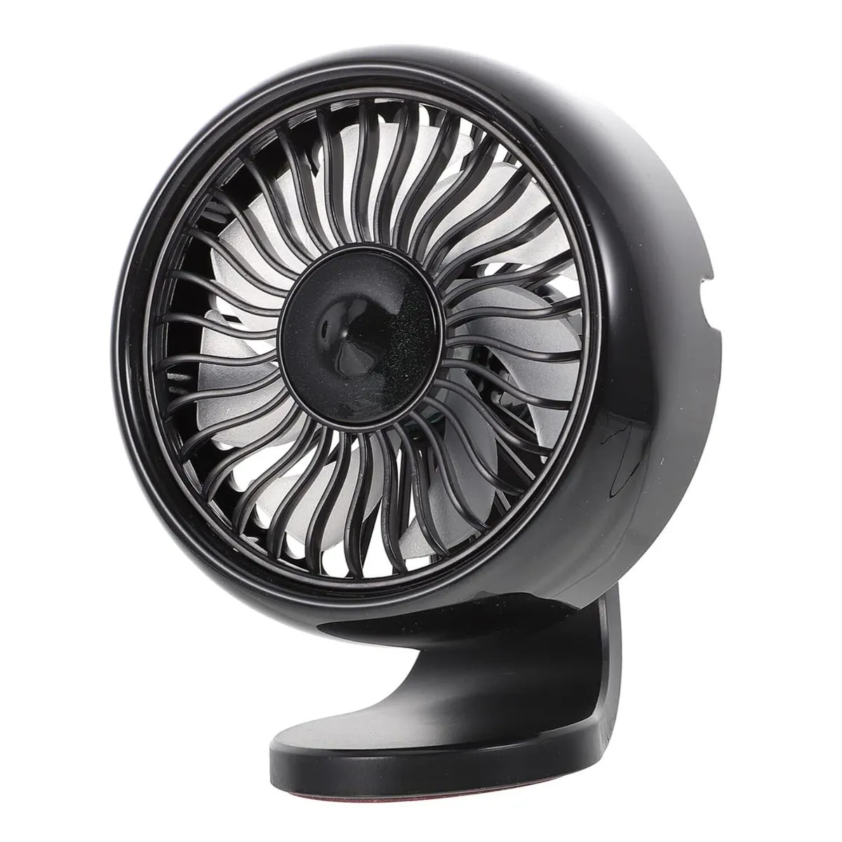 Car Fan with Light Compact Electric Cooling Fan for Vehicles USB Powered