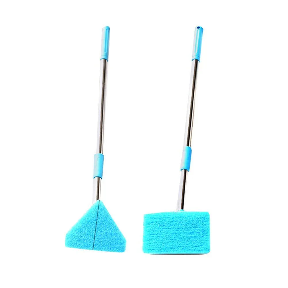 Pet Hobby Indoor Aquarium Fish Tank Cleaning Brush Set of 2 (104cm)