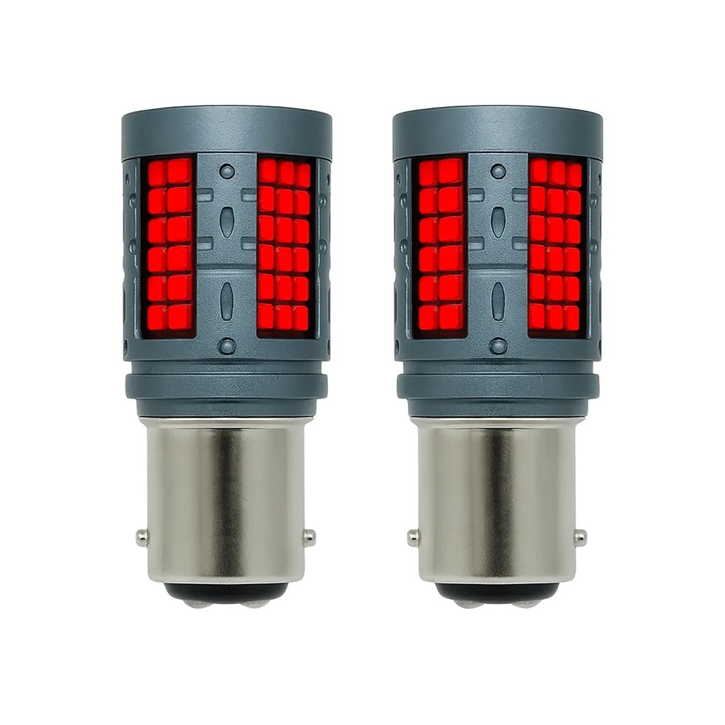 King LED 1157 103 SMD Red Canbus Brake Light Bulbs - Dual Contact Set of 2