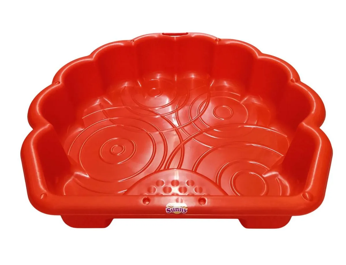 Kiddies Sunny Shell Pit Red