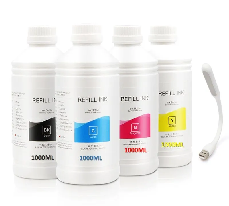 Universal Ink Refill Kit - Any refill ink tank printers & inkjet cartridges