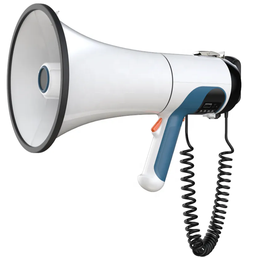 100W New Design Megaphone With Siren/USB/TF