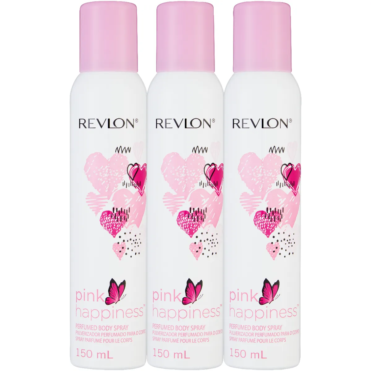 Revlon Fragrance Pink Happiness Original Trio Pack