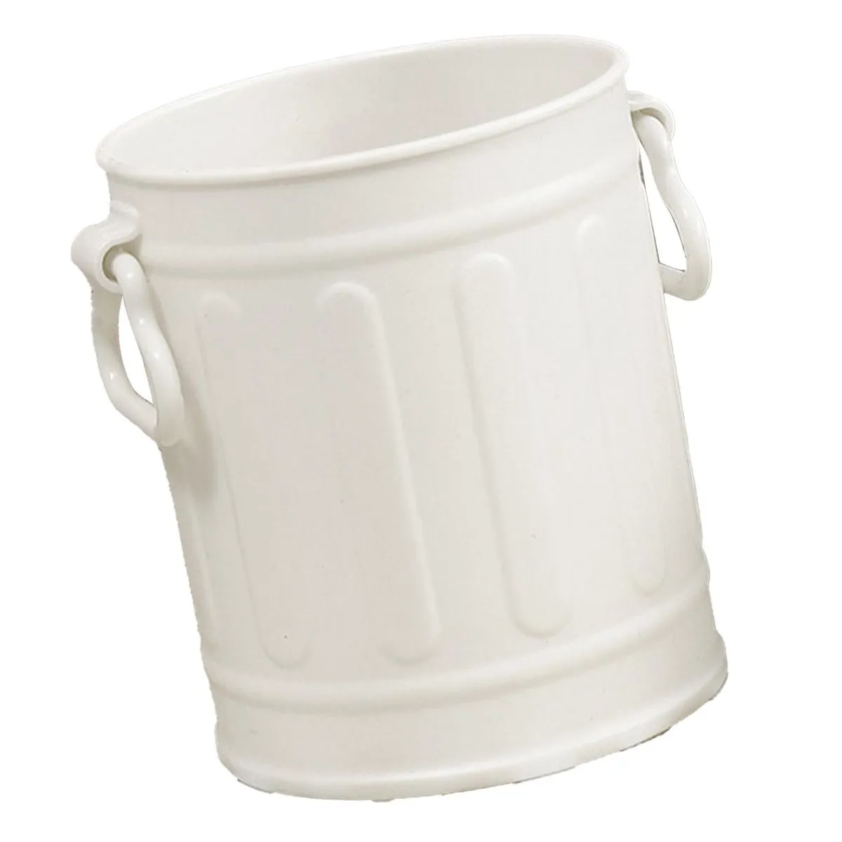 Large Capacity White Plastic Pen Holder 50g Convenient Pencil Storage