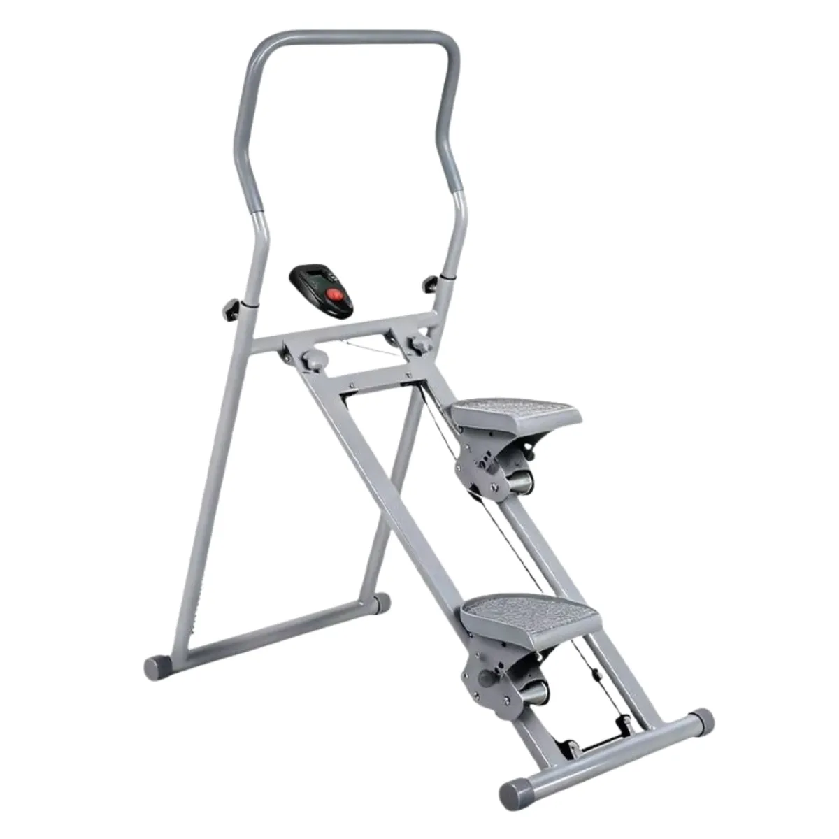 Foldable Vertical Stepper Climber Machine for Total Body Home Cardio