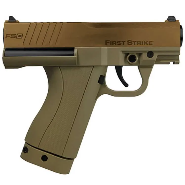 First Strike FSC Compact Paintball Defence Marker Bronze/Tan