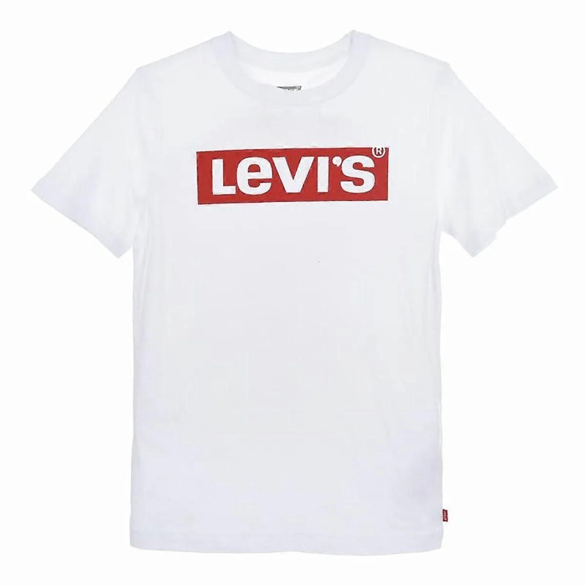 Levis White Printed Tee for Kids