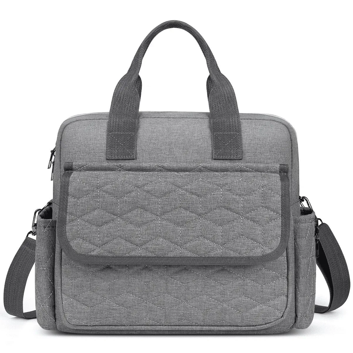 Diaper Bag Backpack Maternity Bag Pre-Packed Hospital Bag Mommy Bag - Grey