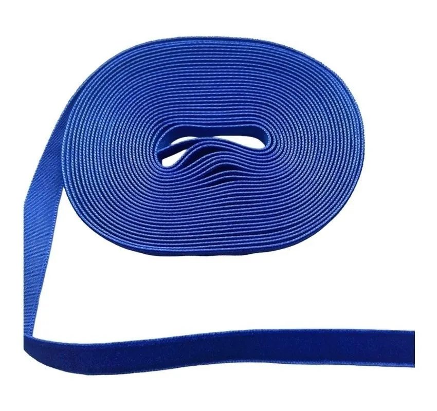 Christmas Velvet Ribbon - Vintage Decor Ribbon for Crafts, Wreaths & Bows - Blue