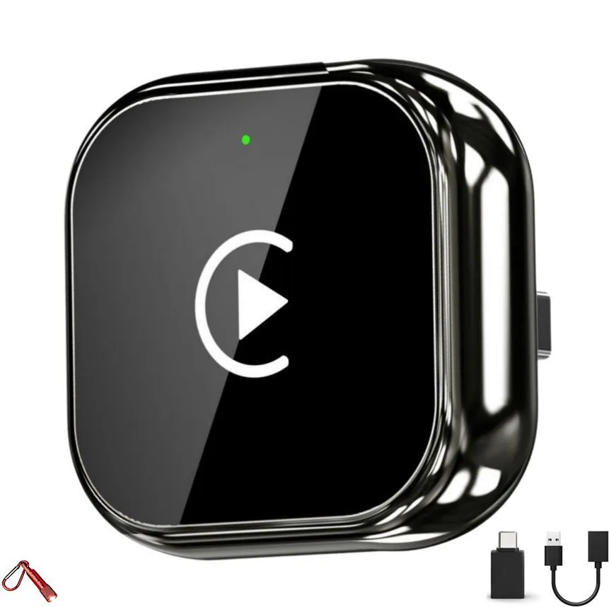 Plug and Play CarPlay Dongle Converts Wired to Wireless