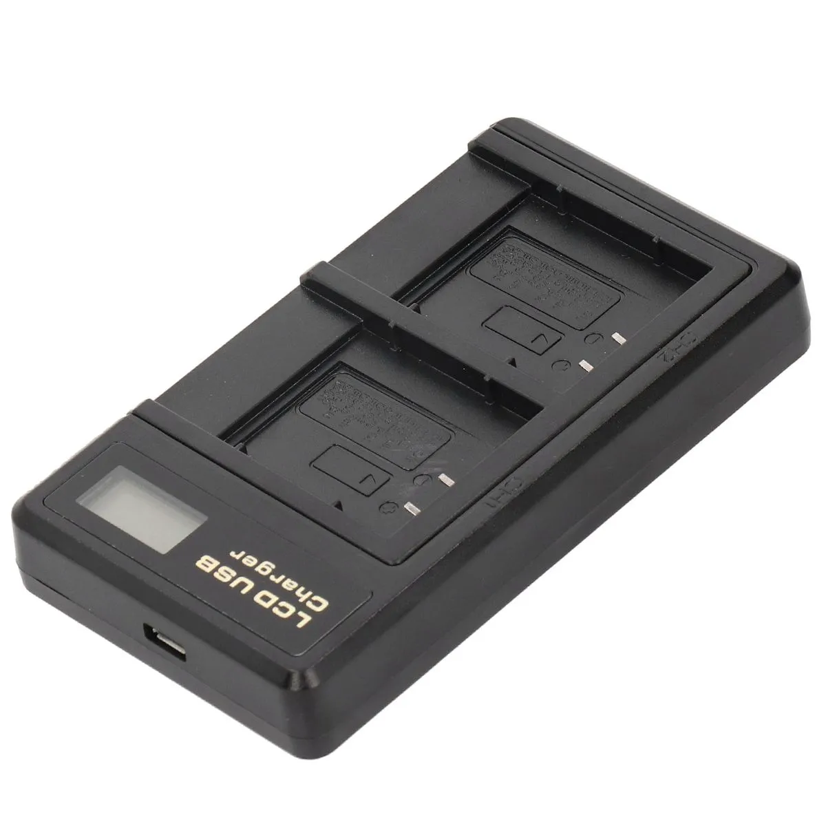 Dual LI-50B Charger with LCD Display