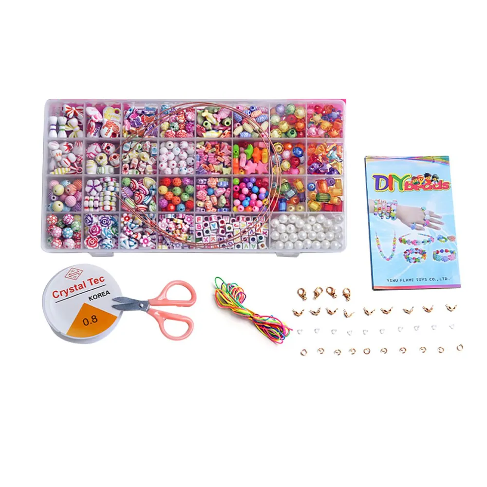 Craft Beauty Bead Jewellery Making Kit 32 Grid - Assorted Charm