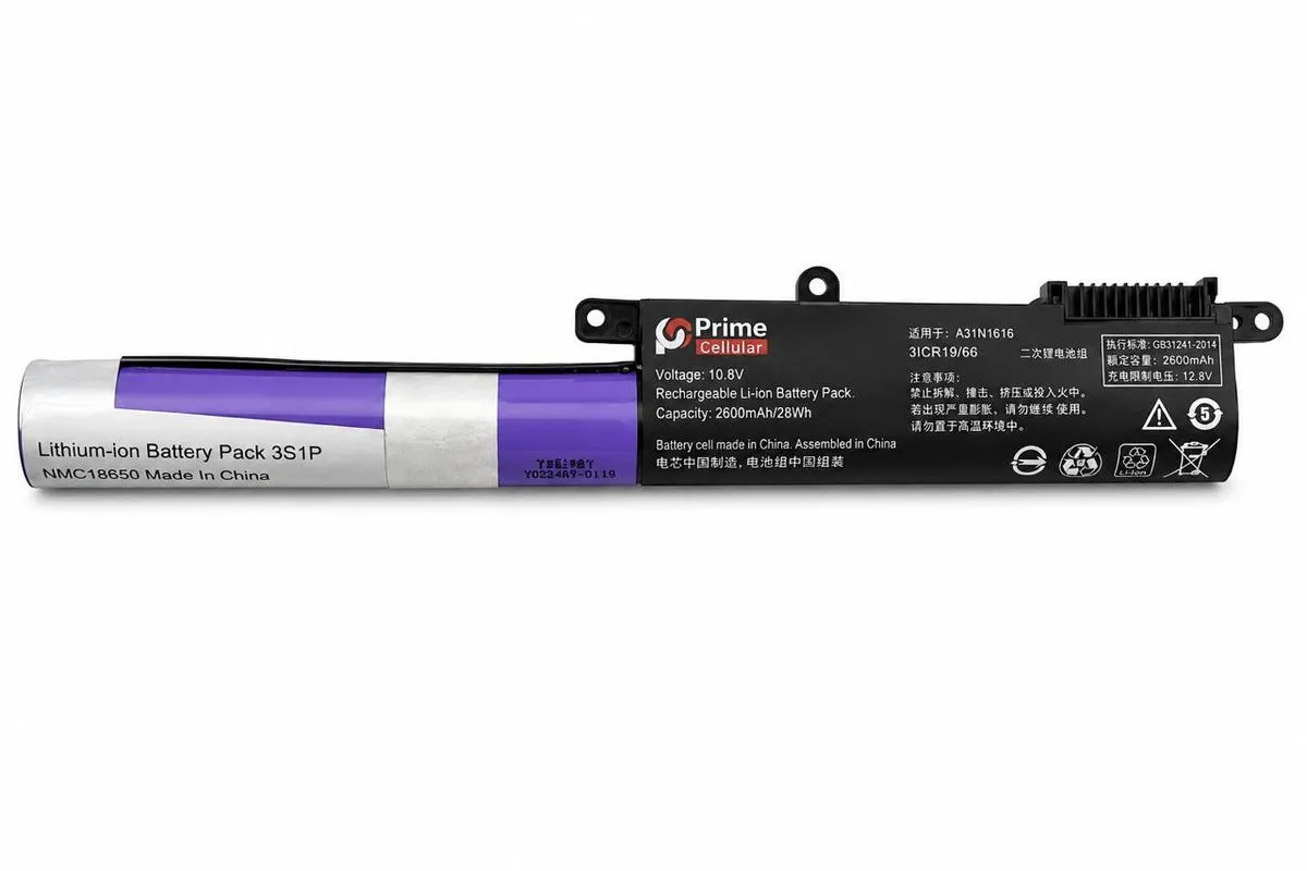 PRIME Replacement Laptop Battery Compatible With ASUS X540S/X540L/F540U