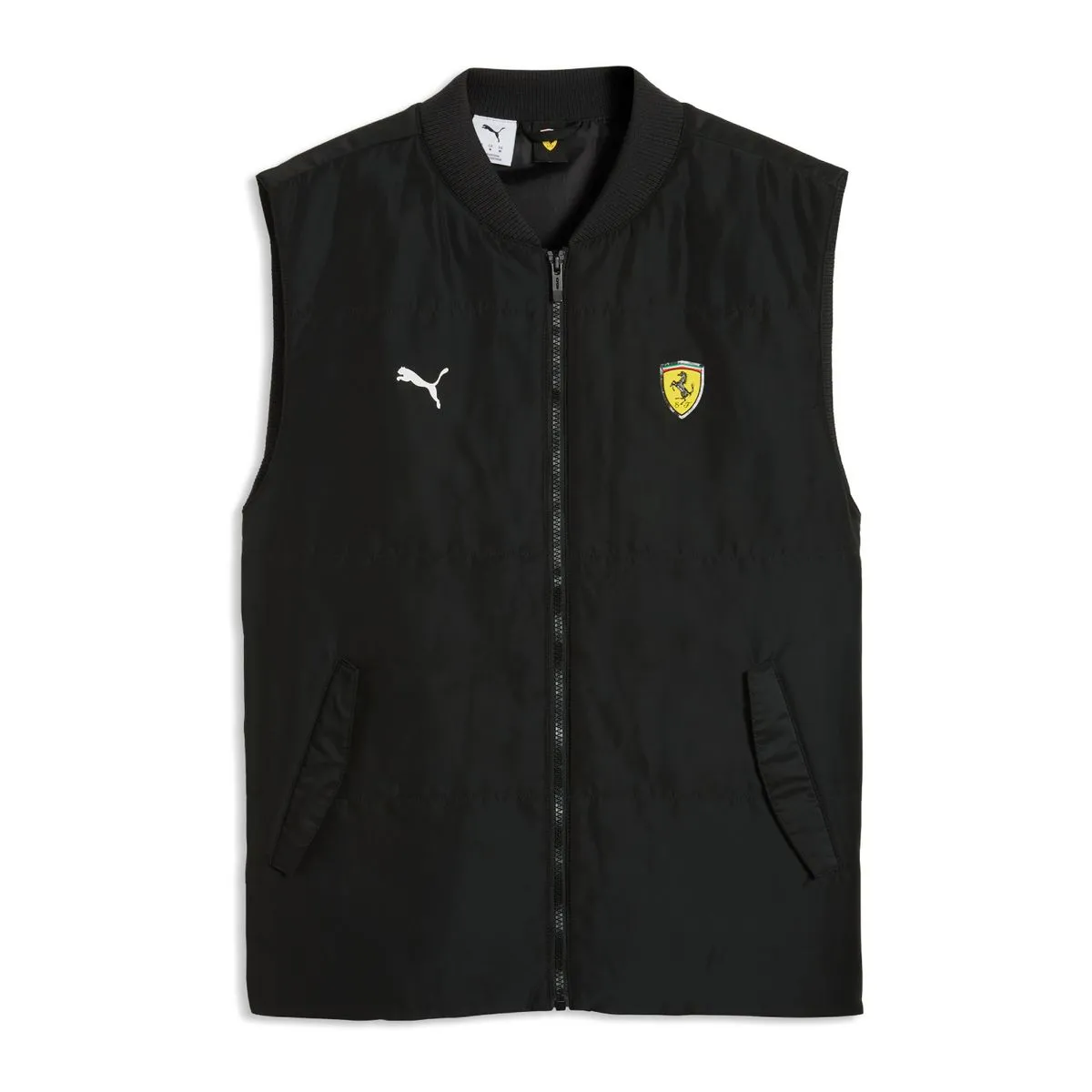 Puma 2026 Scuderia Ferrari F1 Mens Logo Gilet Black