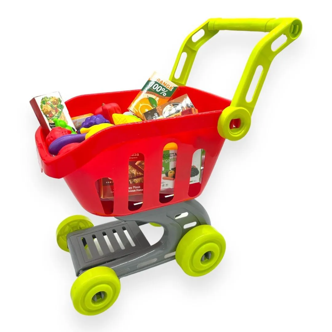 TEETO TOYS - Happy Shopping - Shopping Cart Toy - Toys for Girls