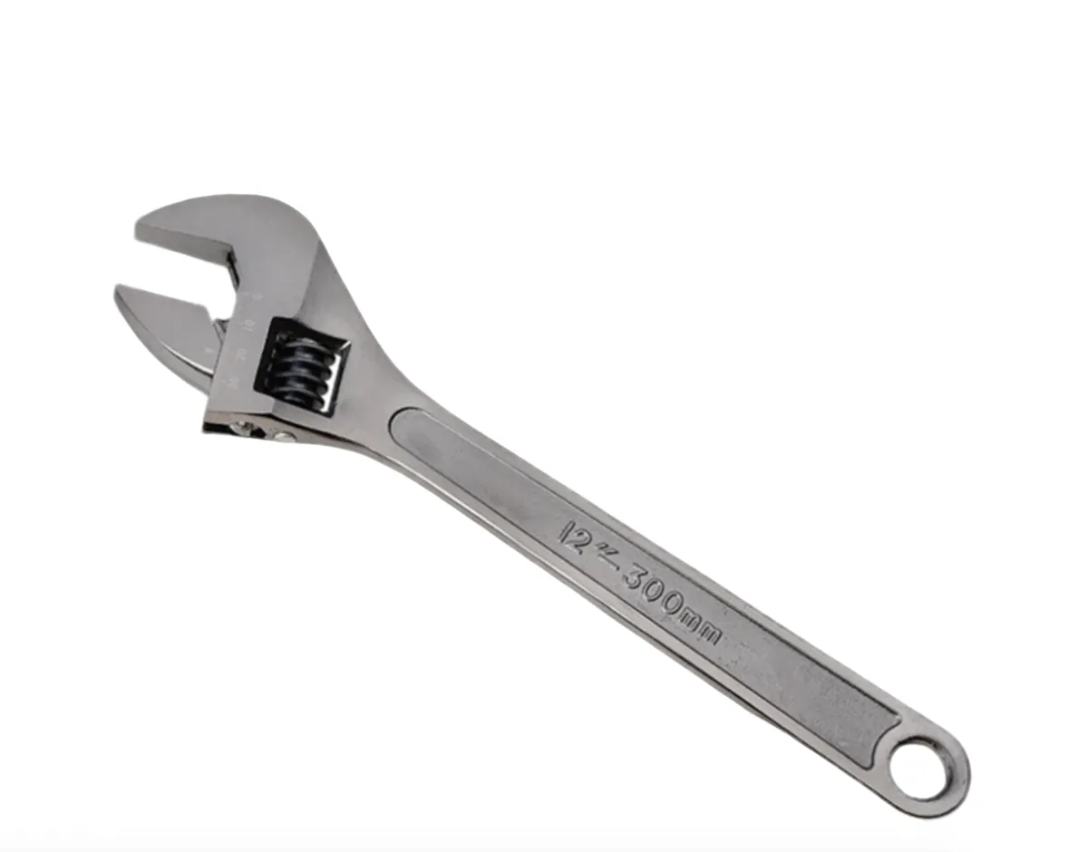 12 inchs Adjustable Wrench Large Openin Long Handle Universal Spanner Clamp