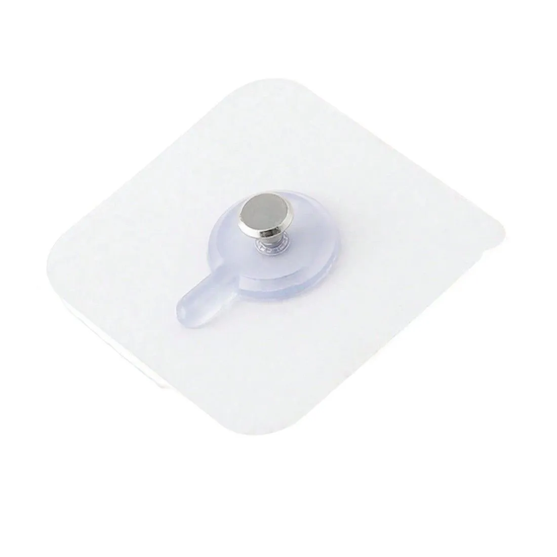 10 Piece Heavy-Duty Wall Hooks - Strong Load-Bearing Adhesive Hanging Clips
