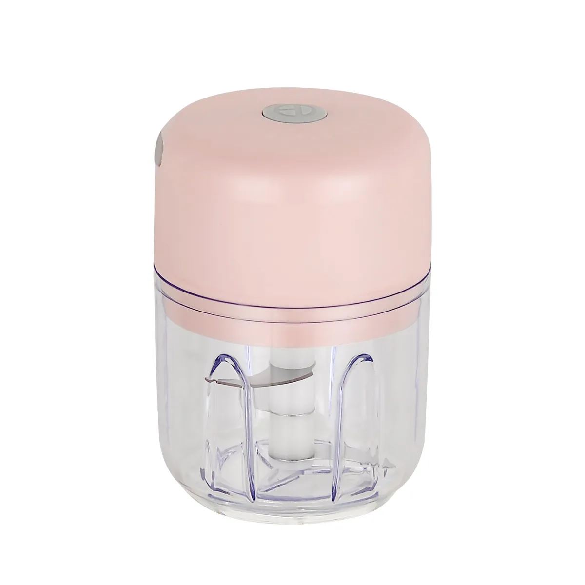 Electric Mini Garlic Chopper USB Meat Grinder Garlic Crusher - Pink