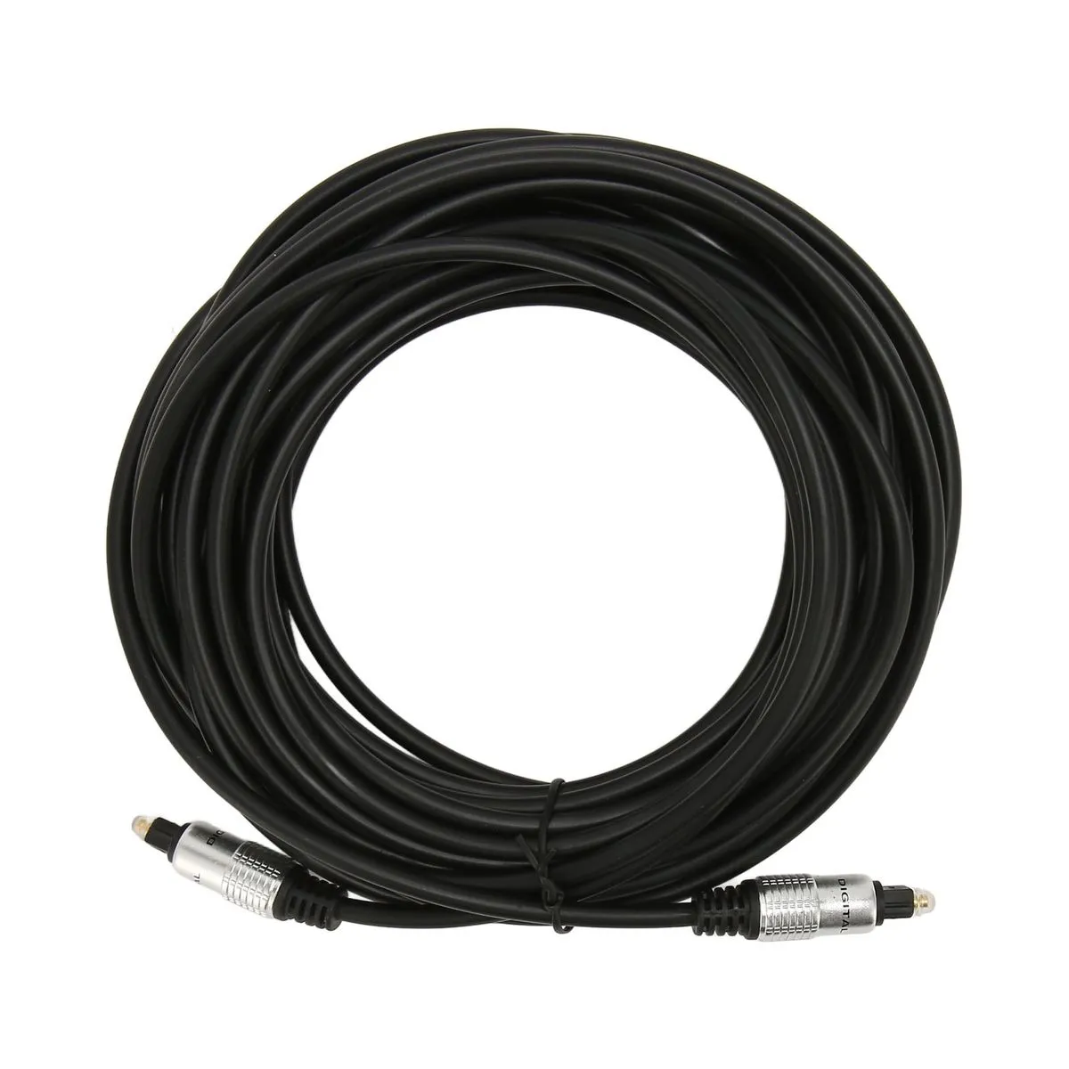 10m Optical Audio Cable, Gold-Plated Toslink for Home Theater