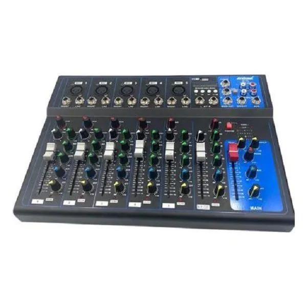 7 Channel Professional Mixing Console - Q-7L