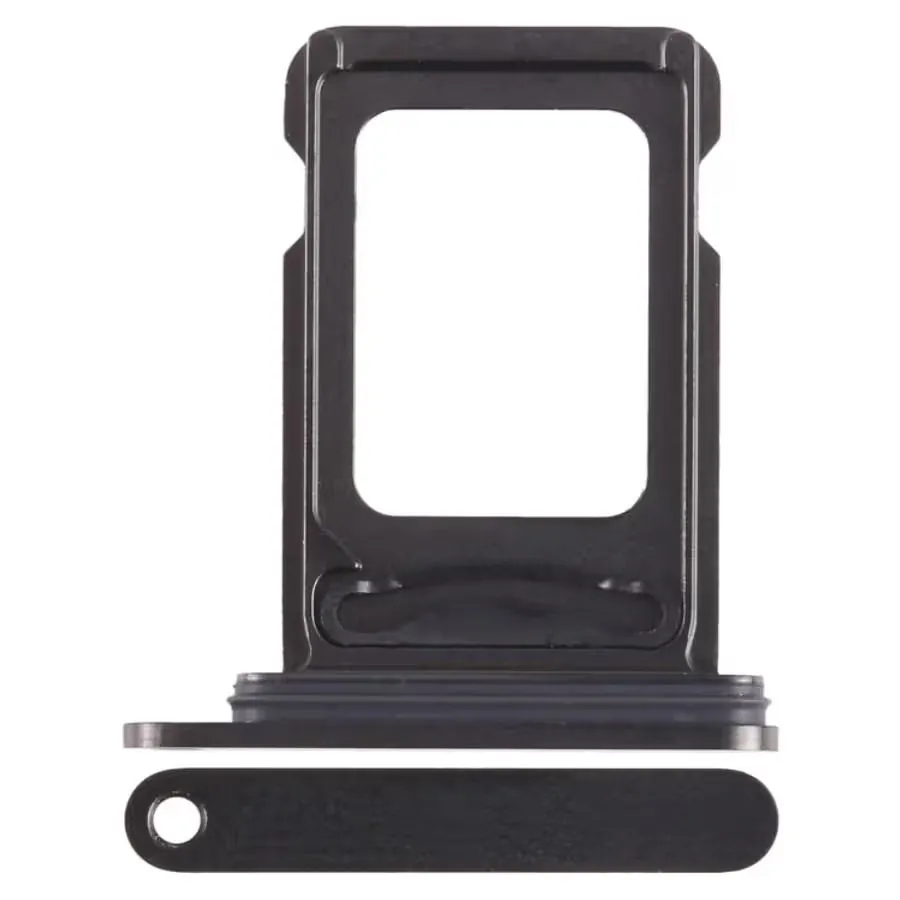 SIM Card Tray Replacement Compatible with iPhone 15 Pro - Black