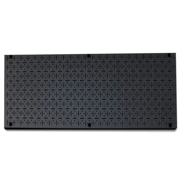 CLIP-FIT Powder Coated Steel Pegboard 1200mm x 500mm - Black