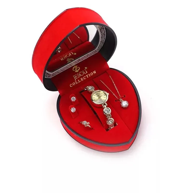 JESOU Women Jewellery Gift Set 5 Pieces - Gold