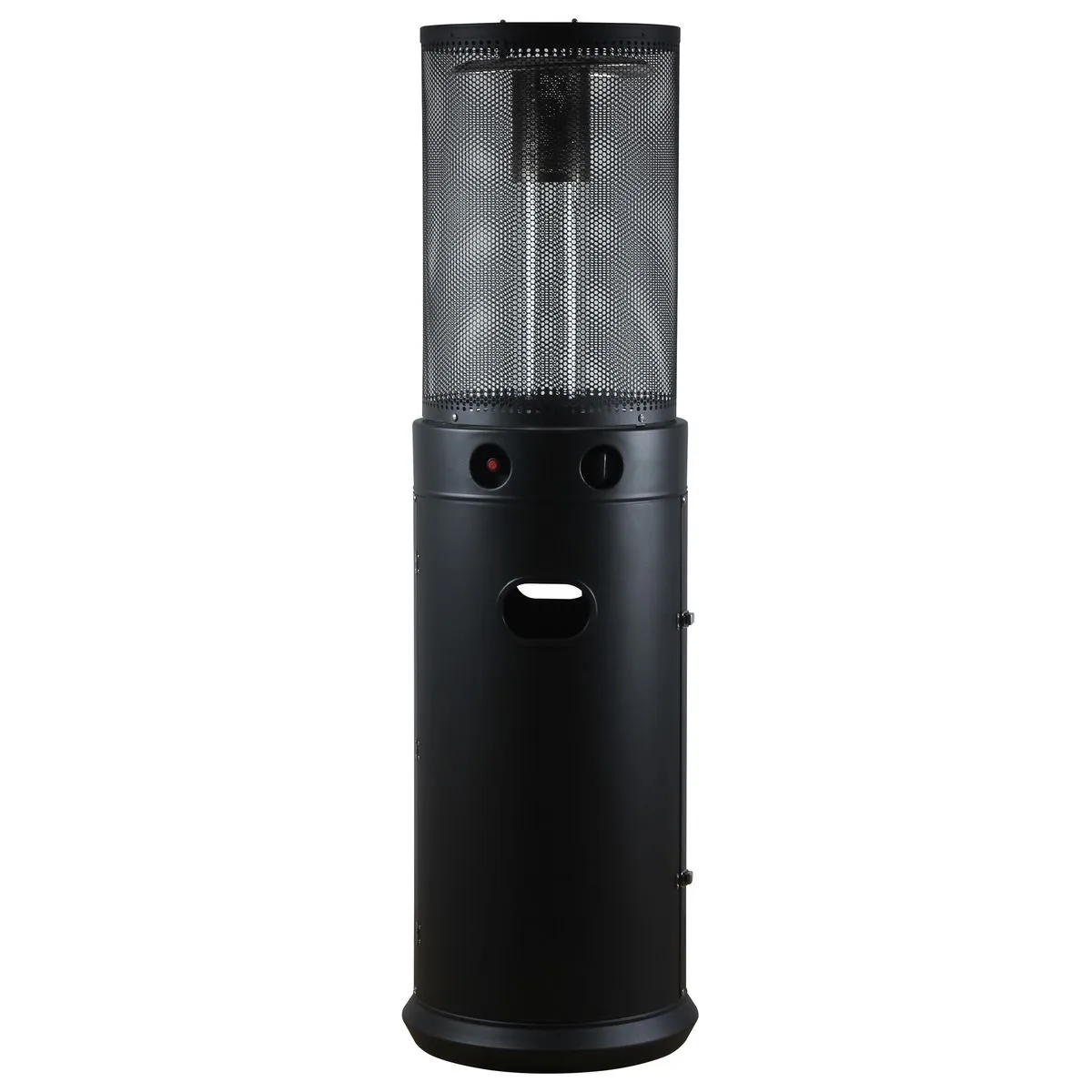 Alva - Patio Heater Midi Stand with Glass Flame Tube