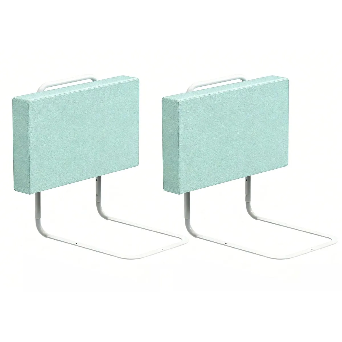 2-Pack Adjustable Bed Rails -1M Universal Fit for Toddlers - Green