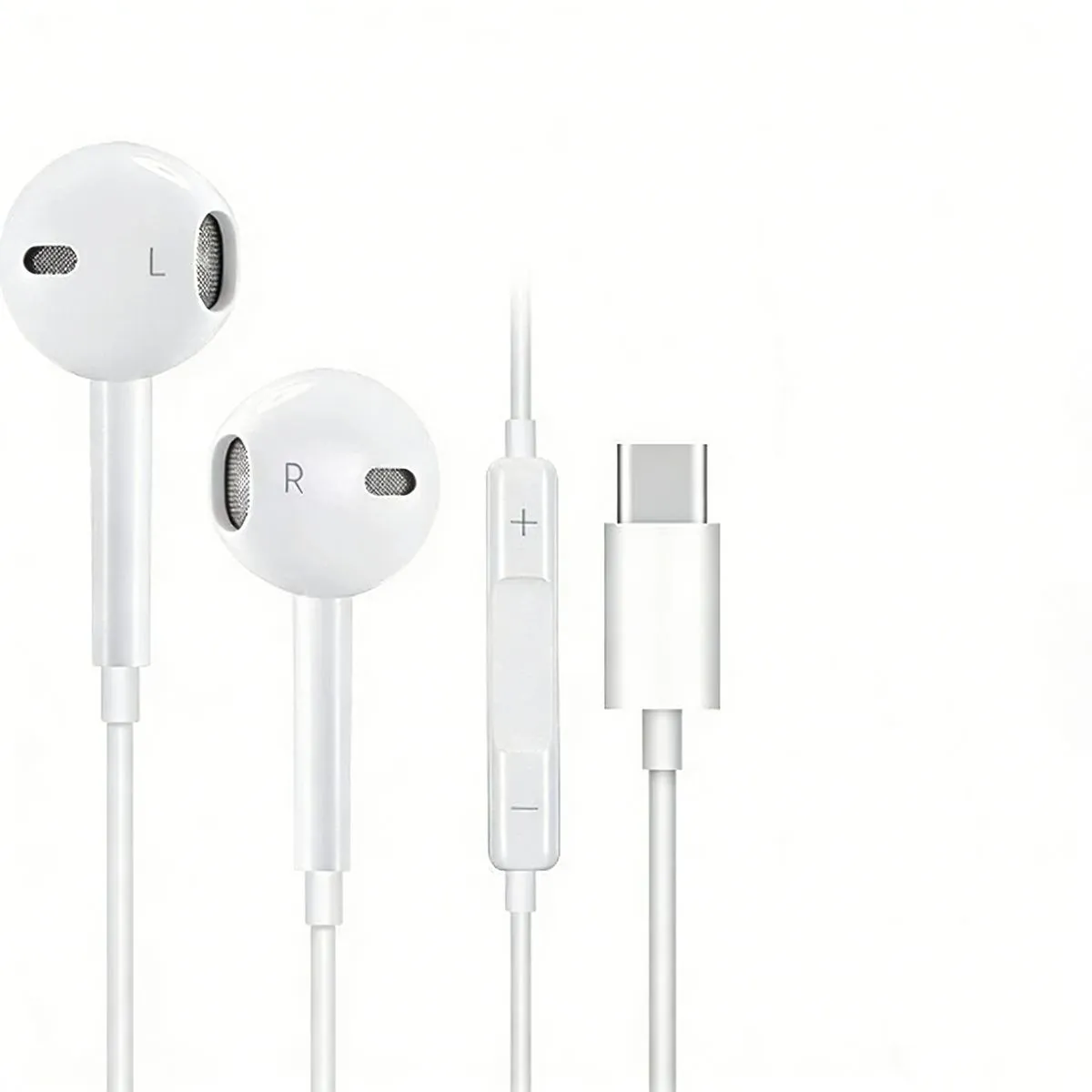USB-C Wired Earphones | Stereo Sound