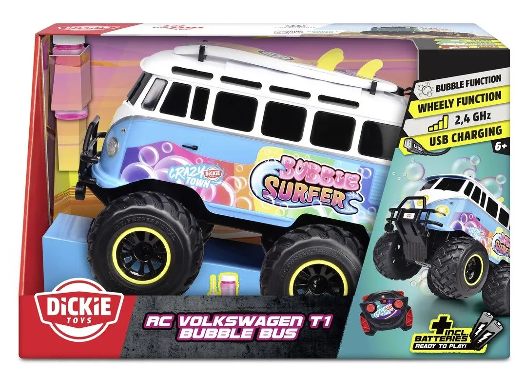 Dickie Toys RC Volkswagen T1 Bubble Bus Ready to Run