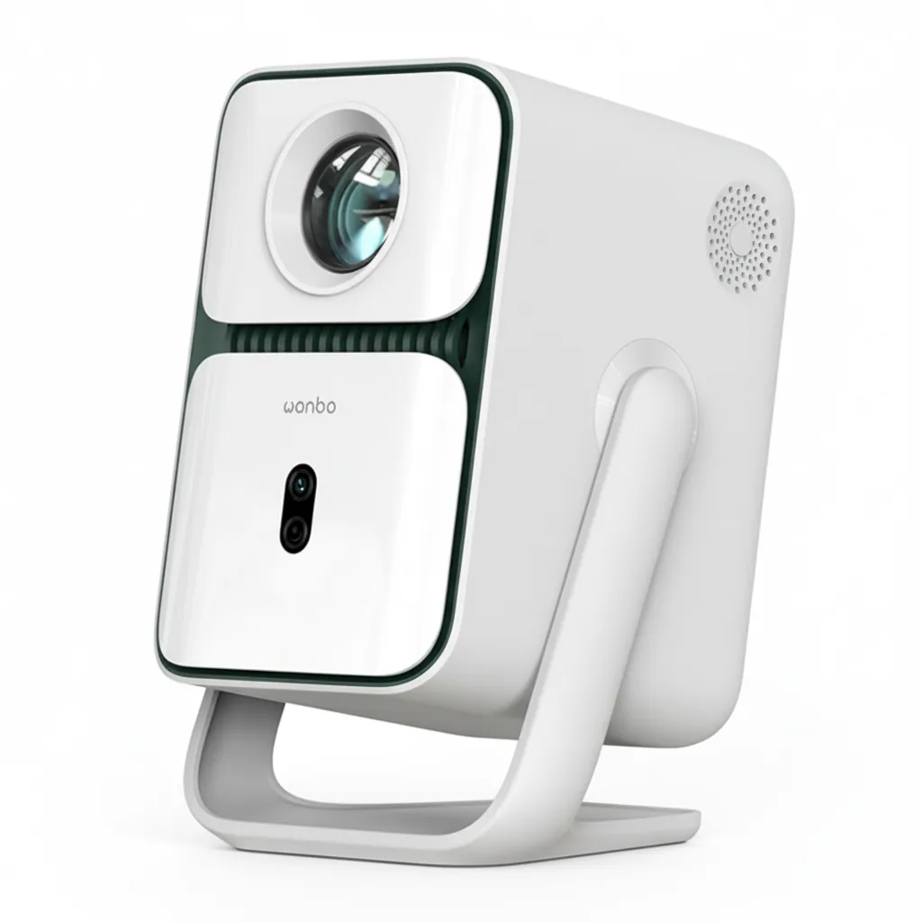 WANBO 1080P Smart Projector 500 ANSI Lumens Android 11 WiFi Bluetooth