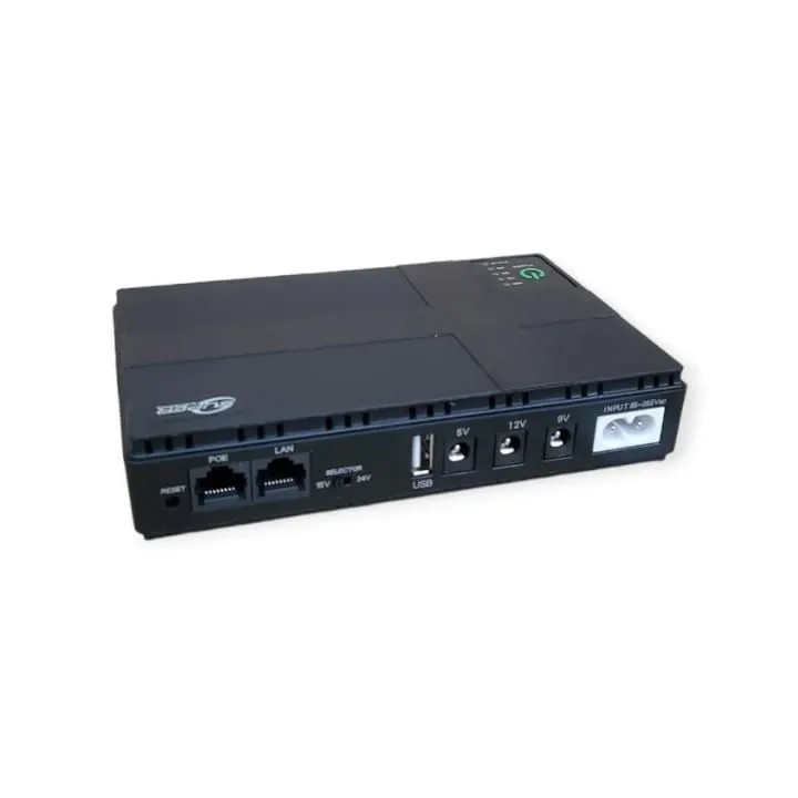P18E Mini DC UPS 8800Mah For Routers Loadsheshing Backup