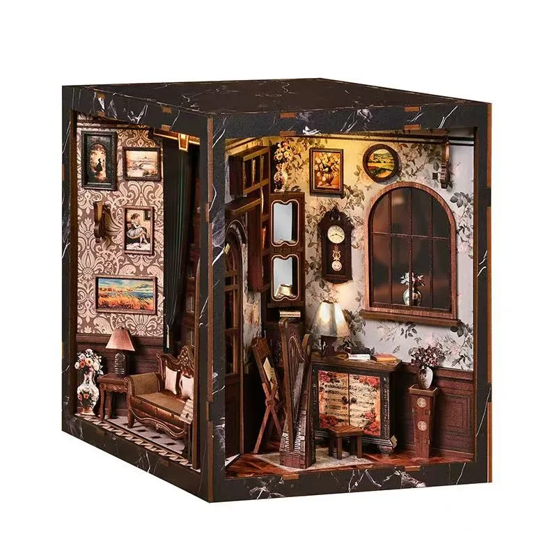 European Melody Book Nook DIY Kit