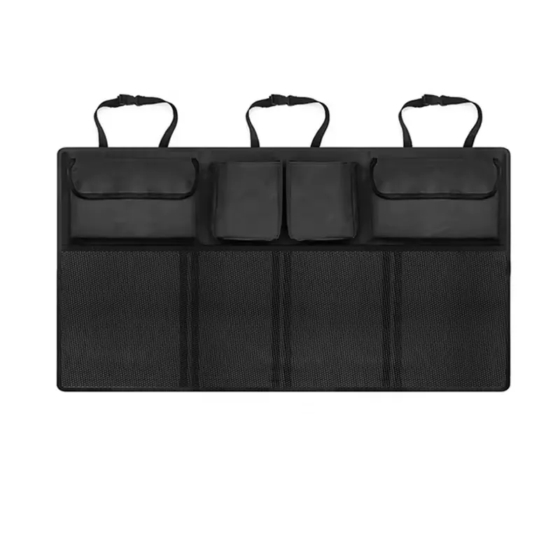 Car Trunk Storage Bag - Universal Rear Seat Mesh Storage Bag