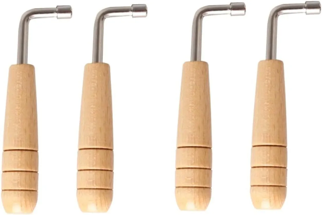 2 Sets Lyre Harp Tune Wrench Tone Tuning Accessory Comfortable Handle