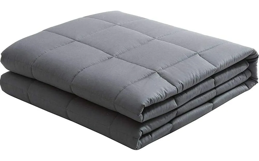 Jack Brown Anti Anxiety Weighted Blanket - 15LB (6.8kg) - Queen - 152x203CM - Grey