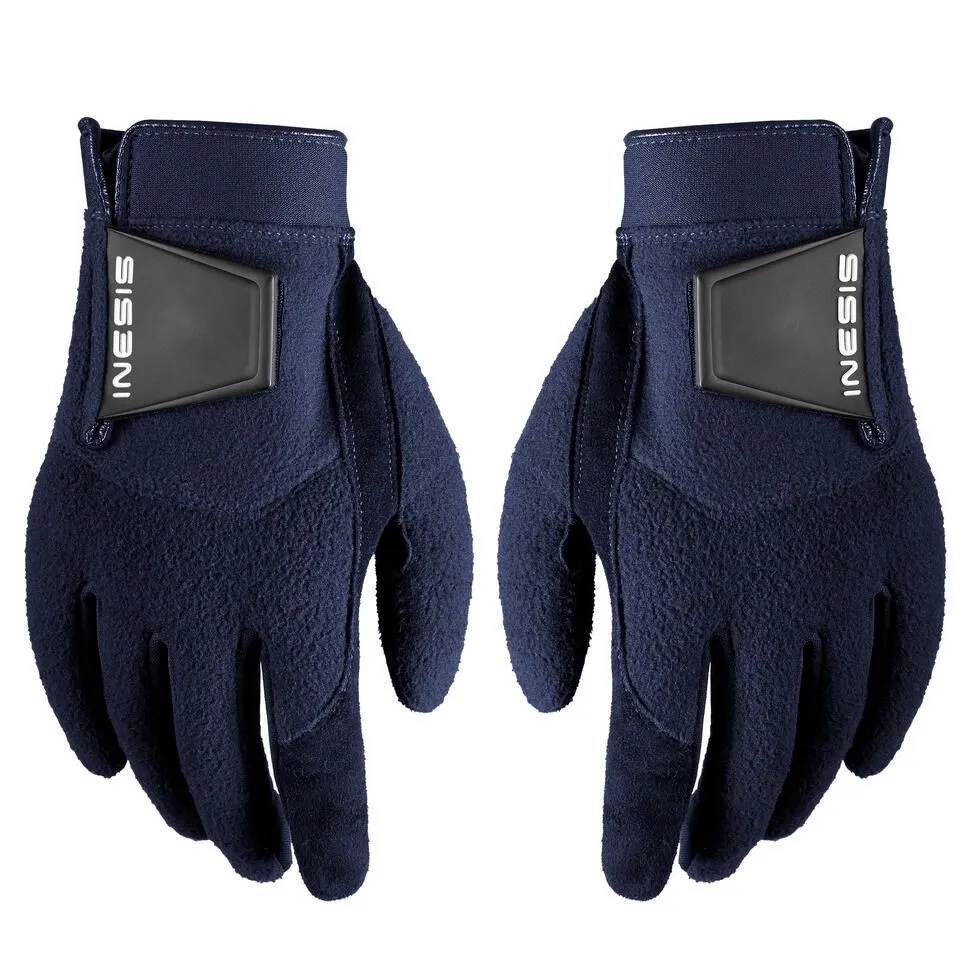 Inesis Women's Golf Pair of Winter Gloves - cw Navy Blue