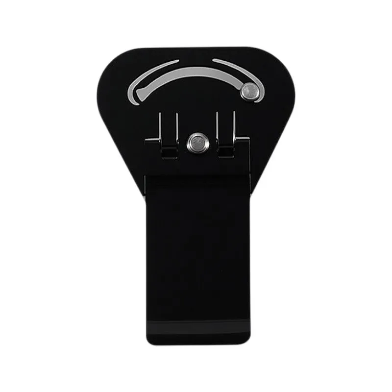 Ultra-Thin Rotatable Folding Alloy Phone Stand - Black