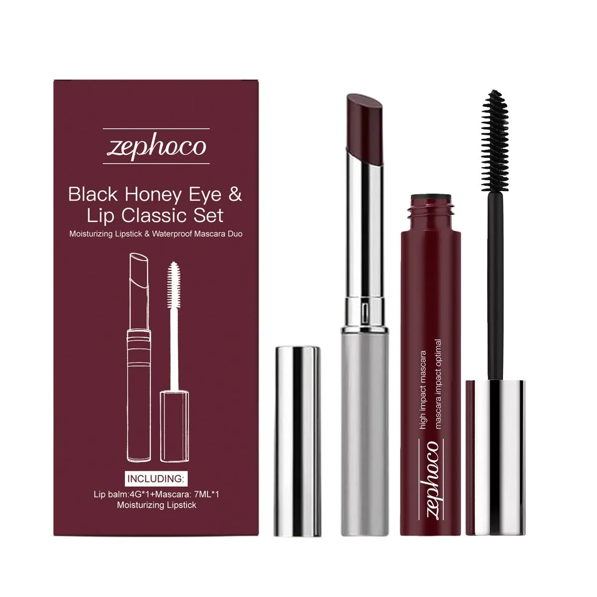 Zephoco Black Honey Eye Lip Classic Brown